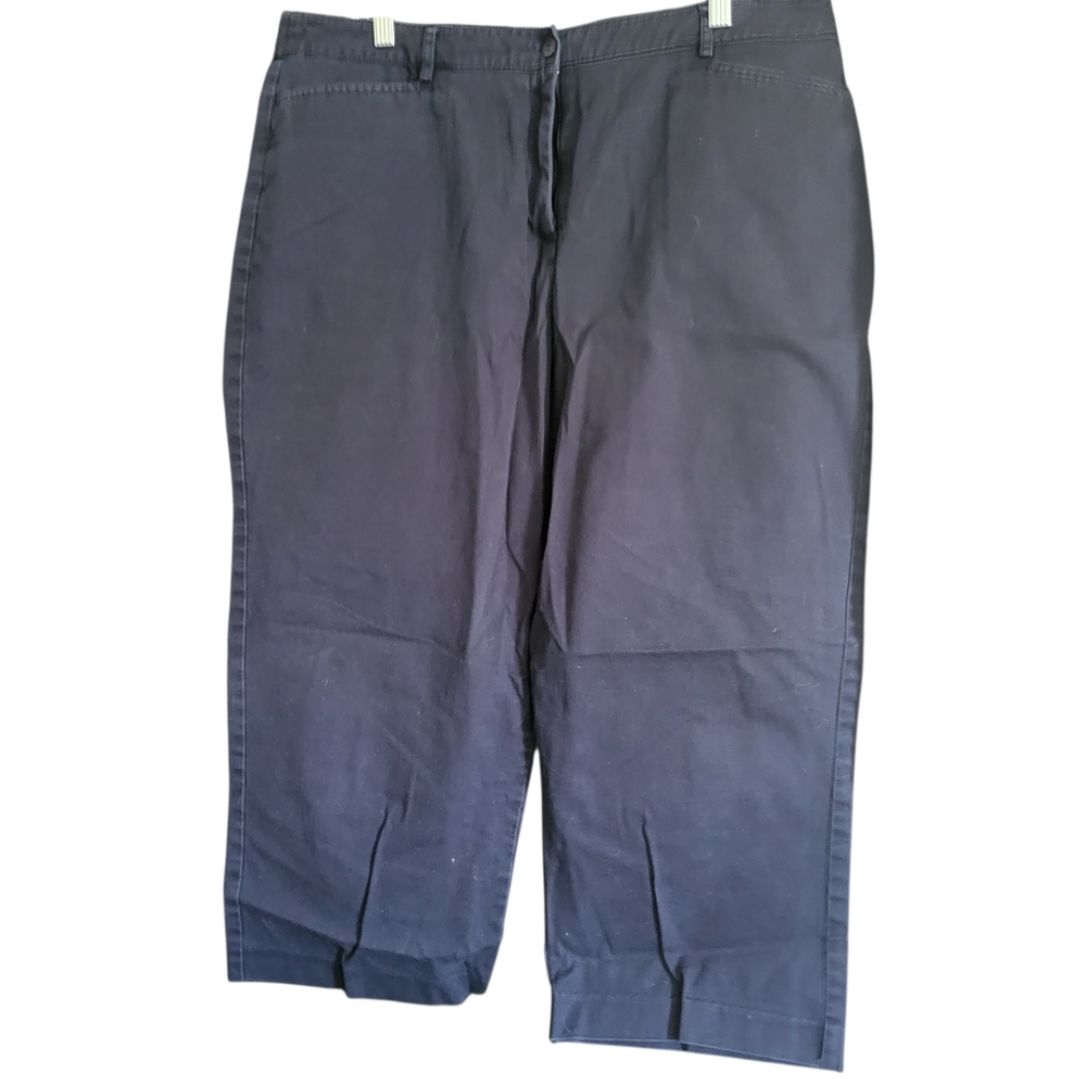 Sag Harbor Crop Pants Blue sz 16